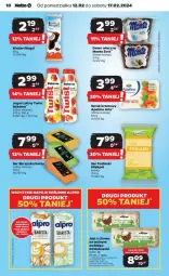 Gazetka promocyjna Netto - Gazetka - ważna od 17.02 do 17.02.2024 - strona 2 - produkty: Ser, Zott, Jaja, Jogurt, Kosz, Napoje, Lion, Podlaski, Deser, Alpro, Jogurt pitny, Kinder, Miecz, Kokos, Monte
