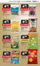 Gazetka promocyjna Netto - Gazetka - ważna od 17.02 do 17.02.2024 - strona 7 - produkty: Cheetos, Ser, Orzeszki, Chrupki, Pestki dyni, Felix, Orzeszki ziemne