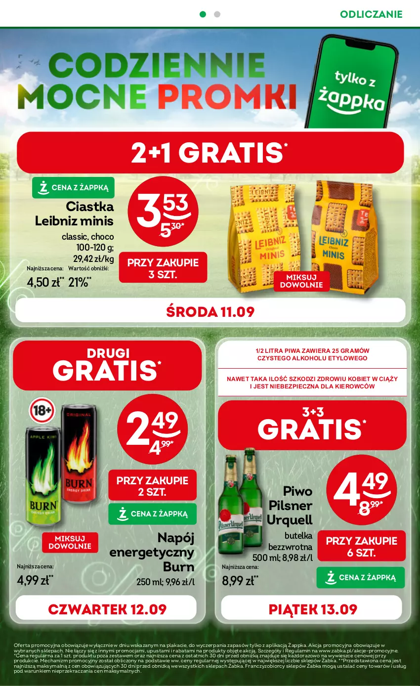 Gazetka promocyjna Żabka - ważna 27.06 do 30.09.2024 - strona 2 - produkty: Ciastka, Gra, Napój, Napój energetyczny, Piec, Pilsner Urquell, Piwa, Piwo