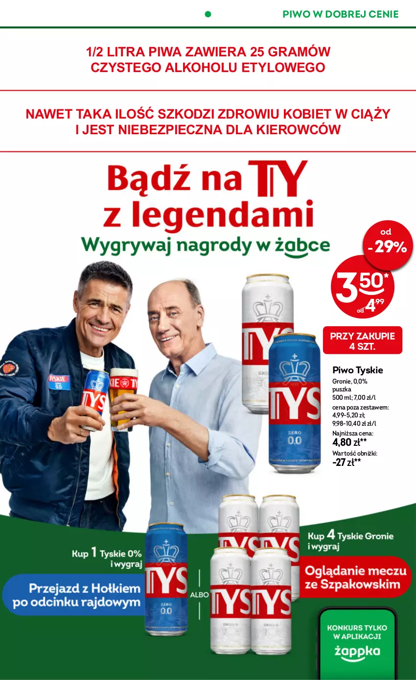 Gazetka promocyjna Żabka - ważna 27.06 do 30.09.2024 - strona 25 - produkty: Gra, Piec, Piwa, Piwo, Tyskie