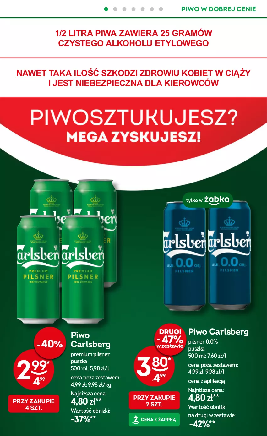 Gazetka promocyjna Żabka - ważna 27.06 do 30.09.2024 - strona 26 - produkty: Carlsberg, Gra, Piec, Piwa, Piwo