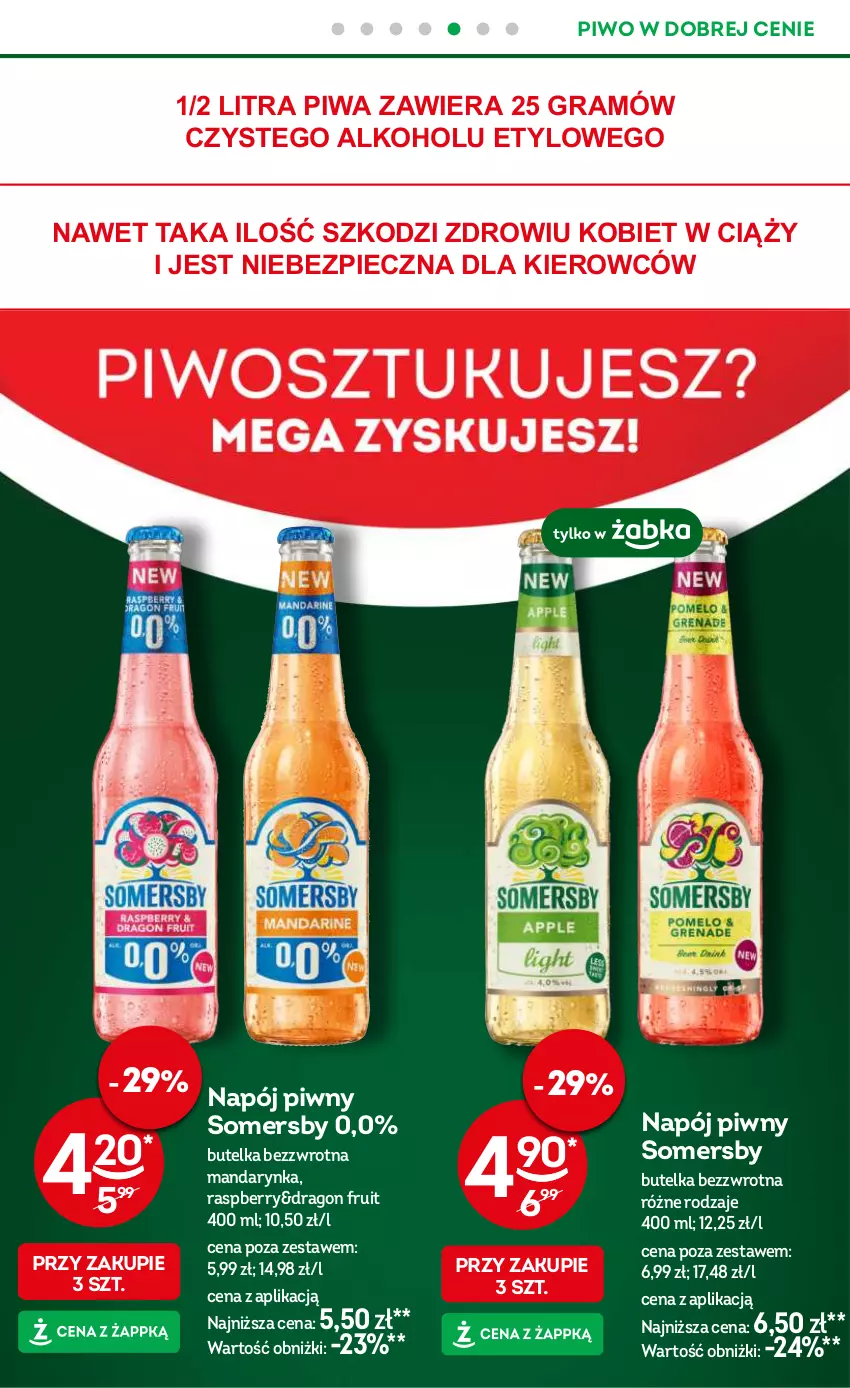 Gazetka promocyjna Żabka - ważna 27.06 do 30.09.2024 - strona 30 - produkty: Gra, Napój, Piec, Piwa, Piwo, Somersby