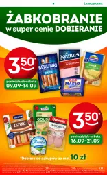 Gazetka promocyjna Żabka - Gazetka - ważna od 30.09 do 30.09.2024 - strona 16 - produkty: Krakus, Ser, Por, Kiełbasa krakowska, Parówki, Parówki z szynki, Mlekovita, Tran, Szynka, Tarczyński, Sport, Hochland, Gouda, Masło, Kiełbasa, Olewnik, Berlinki, Almette, Mleko