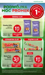 Gazetka promocyjna Żabka - Gazetka - ważna od 30.09 do 30.09.2024 - strona 4 - produkty: Twix, Baton, Milka