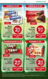 Gazetka promocyjna Żabka - Gazetka - ważna od 30.09 do 30.09.2024 - strona 5 - produkty: Ser, Orzeszki, 7 Days, Rogal, Baton, Knoppers, Orzeszki ziemne, Kakao, Kokos