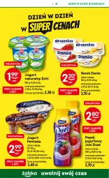 Gazetka promocyjna Żabka - Gazetka - ważna od 30.09 do 30.09.2024 - strona 53 - produkty: Jogurt naturalny, Ser, Zott, Jogurt, Napój jogurtowy, Serek, Fanta, Danio, Napój, Fa