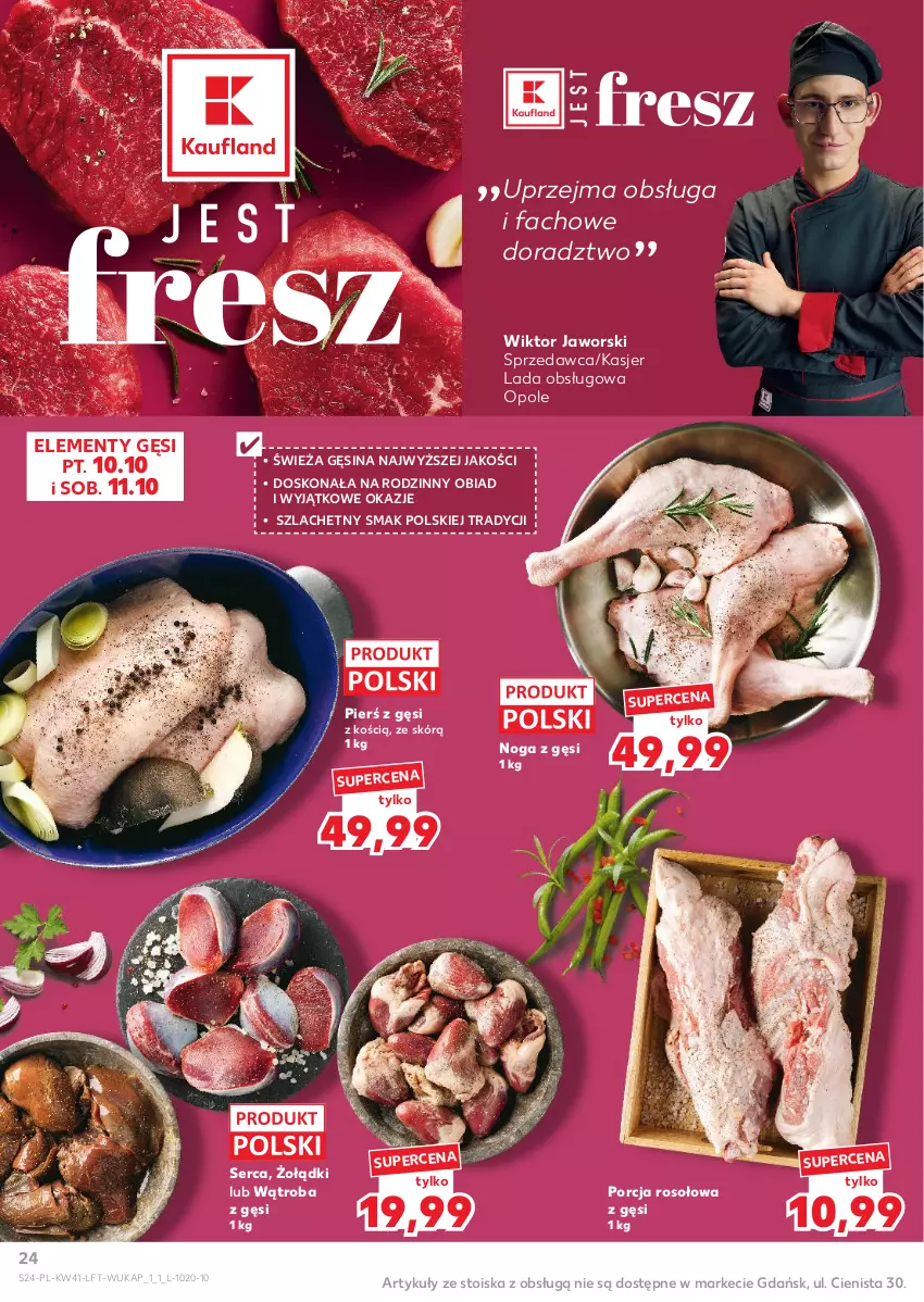 Gazetka promocyjna Kaufland - Gazetka tygodnia - ważna 09.10 do 15.10.2025 - strona 24 - produkty: Fa, Por, Ser