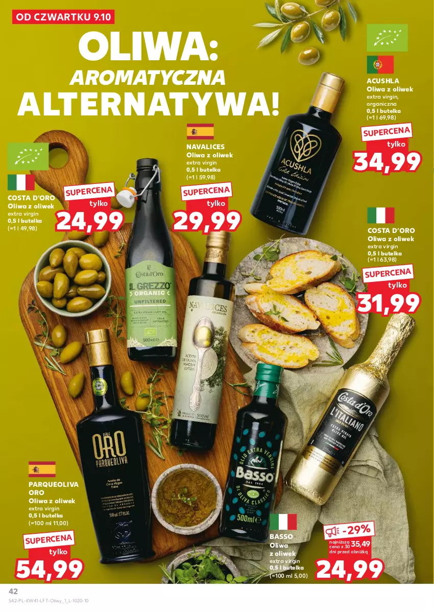 Gazetka promocyjna Kaufland - Gazetka tygodnia - ważna 09.10 do 15.10.2025 - strona 42 - produkty: Gin, Oliwa, Oliwa z oliwek