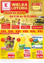 Gazetka promocyjna Kaufland - Gazetka tygodnia - Gazetka - ważna od 15.10 do 15.10.2025 - strona 1 - produkty: Kujawski, Sok, Mus, Gra, Papier, Papier toaletowy, Wiadro, Olej, Mięta, Jabłka