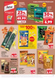 Gazetka promocyjna Kaufland - Gazetka tygodnia - Gazetka - ważna od 15.10 do 15.10.2025 - strona 47 - produkty: Nescafé, Kawa rozpuszczalna, Por, Gry, Kawa ziarnista, Chipsy, Kawa, Dilmah, Chrupki, Dres, Bajgle, Popcorn, Lorenz, Herbata, Krakersy, Segafredo, Fa