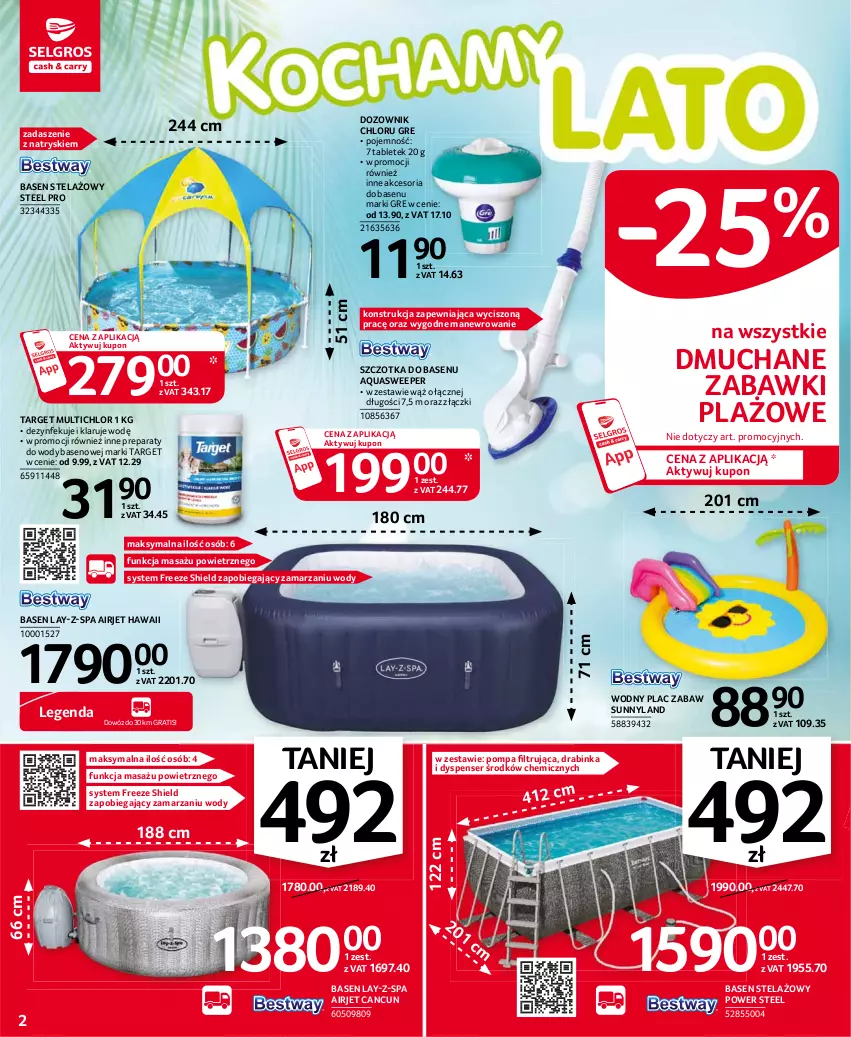 Gazetka promocyjna Selgros - Oferta przemysłowa - ważna 22.07 do 04.07.2021 - strona 2 - produkty: Anew, Dozownik, Gra, Inka, Ser, Szczotka, Tablet