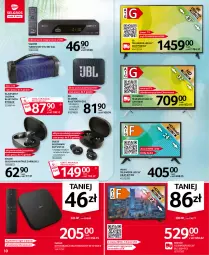 Gazetka promocyjna Selgros - Oferta przemysłowa - Gazetka - ważna od 04.07 do 04.07.2021 - strona 10 - produkty: JBL, Gry, Słuchawki, Głośnik, Sencor, Głośnik bluetooth, Thomson, Android TV, Telewizor, Smart tv, LG