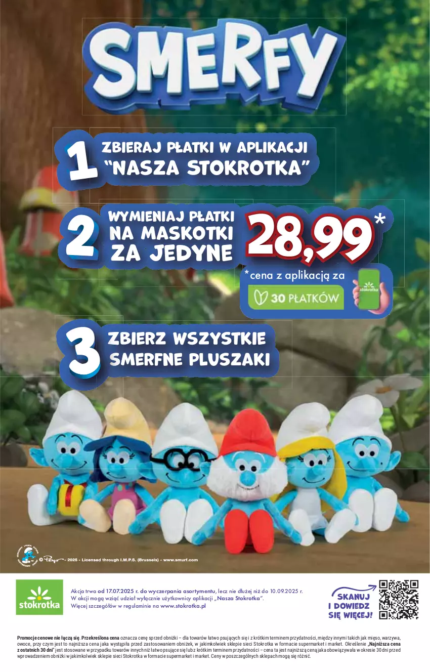 Gazetka promocyjna Stokrotka - Supermarket - ważna 21.08 do 27.08.2025 - strona 42 - produkty: Mięso, Owoce, Warzywa