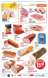 Gazetka promocyjna E Leclerc - Gazetka - ważna od 29.01 do 29.01.2023 - strona 23 - produkty: Kurczak, Polędwica, Sos, Sok, Ser, Sokołów, Parówki, Parówki z szynki, Madej Wróbel, Pasztet, Duda, Szynka, Kabanos, Golonka wieprzowa, Kiełbasa, Olewnik