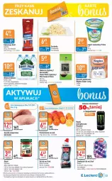 Gazetka promocyjna E Leclerc - Gazetka - ważna od 29.01 do 29.01.2023 - strona 3 - produkty: Makaron, Jogurt naturalny, Sok, Ryż, Mus, Gin, Gra, Napój energetyczny, Papier, Szynka wieprzowa, Zawieszki, Sokołów, Zott, Bref, Jogurt, House of Asia, Makaron ryżowy, Clin, Kret, Coca-Cola, Pomarańcze, Dżem, LANA, Szynka, Ręcznik, Kabanos, Woda, Napój, Herbapol, Fa