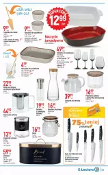 Gazetka promocyjna E Leclerc - Gazetka - ważna od 29.01 do 29.01.2023 - strona 5 - produkty: Piec, Pojemnik szklany, Top, Pur, Noż, Dzbanek, Zaparzacz, Chlebak, Widelec, Pojemnik, Sałat, Karafka, Chleb, Lanki, Fa