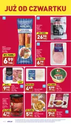 Gazetka promocyjna Aldi - Pełny katalog - Gazetka - ważna od 14.01 do 14.01.2023 - strona 14 - produkty: Kurczak, Kiełbasa krakowska, Papryka, Pasztet, Mięsne specjały, Lack, Szynka, Morliny, Kiełbasa, Danie gotowe
