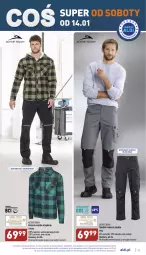 Gazetka promocyjna Aldi - Pełny katalog - Gazetka - ważna od 14.01 do 14.01.2023 - strona 23 - produkty: Kosz, Koszula, LANA, Wełna, Spodnie