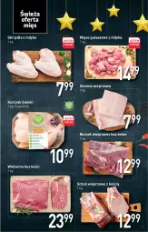 Gazetka promocyjna Stokrotka - Market - Gazetka - ważna od 24.11 do 24.11.2021 - strona 3 - produkty: Kurczak, Schab wieprzowy, Boczek, Wołowina, Mięso, Wołowina bez kości, Boczek wieprzowy