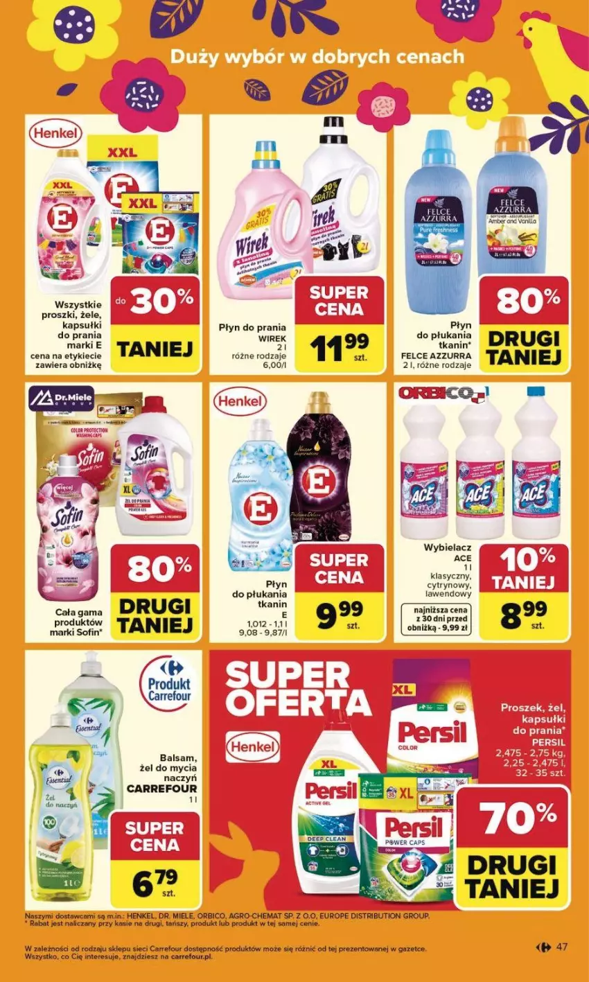 Gazetka promocyjna Carrefour - Gazetka Carrefour, Market od poniedziałku! - ważna 23.03 do 29.03.2026 - strona 53 - produkty: BIC, Persil