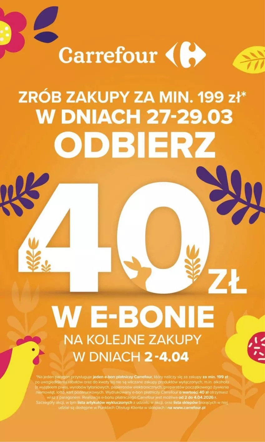 Gazetka promocyjna Carrefour - Gazetka Carrefour, Market od poniedziałku! - ważna 23.03 do 29.03.2026 - strona 55 - produkty: Olej, Papier, Piwa