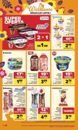 Gazetka promocyjna Carrefour - Gazetka Carrefour, Market od poniedziałku! - Gazetka - ważna od 29.03 do 29.03.2026 - strona 26 - produkty: Belriso, Ser, Danone, Jogurt, Serek, Bakoma, Napój mleczny, Ferrero, Danio, Deser, Napój, Jogurt pitny, Kinder, Fa