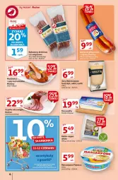 Gazetka promocyjna Auchan - Ceny w dół Supermarkety - Gazetka - ważna od 16.06 do 16.06.2021 - strona 4 - produkty: Mozzarella, Kurczak, Krakus, Ser, Gra, Bursztyn, Piątnica, Mascarpone, Szynka, Rubin, Morliny, Kabanos, LG