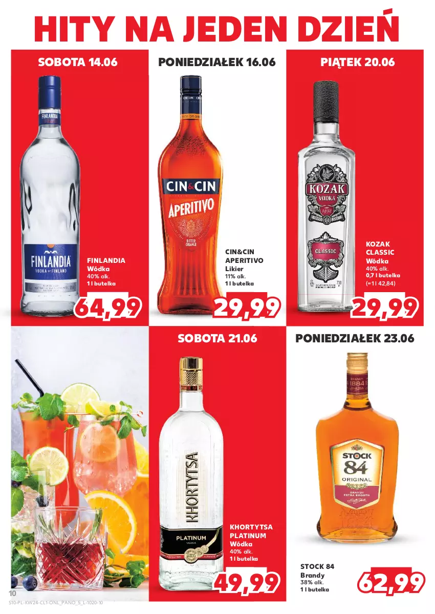 Gazetka promocyjna Kaufland - Barek Kauflandu - ważna 12.06 do 25.06.2025 - strona 10 - produkty: Brandy, Finlandia, Likier, Stock, Wódka