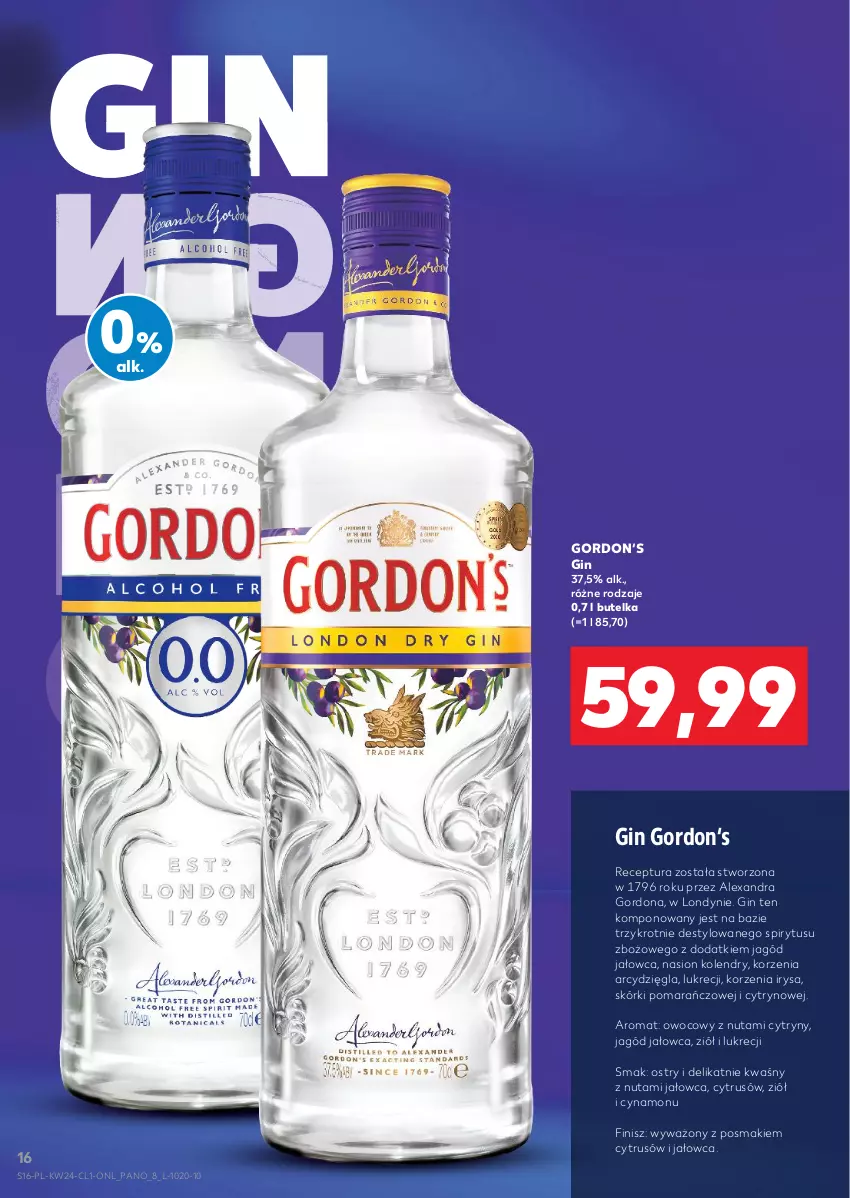 Gazetka promocyjna Kaufland - Barek Kauflandu - ważna 12.06 do 25.06.2025 - strona 16 - produkty: Cytryny, Gin