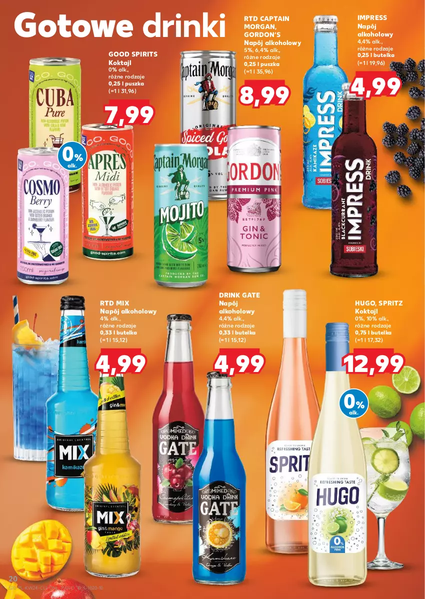 Gazetka promocyjna Kaufland - Barek Kauflandu - ważna 12.06 do 25.06.2025 - strona 20 - produkty: Captain Morgan, Napój
