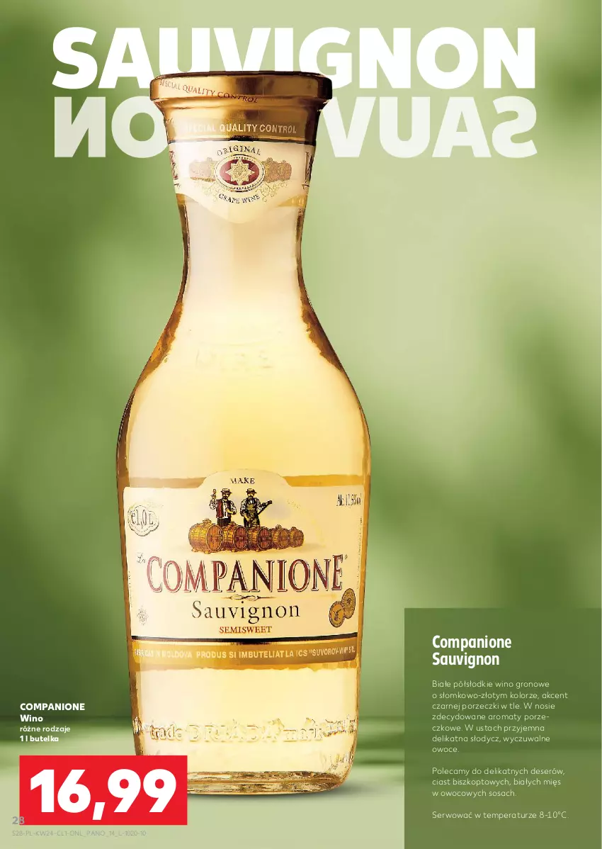 Gazetka promocyjna Kaufland - Barek Kauflandu - ważna 12.06 do 25.06.2025 - strona 28 - produkty: AniOne, Deser, Owoce, Por, Ser, Sos, Wino