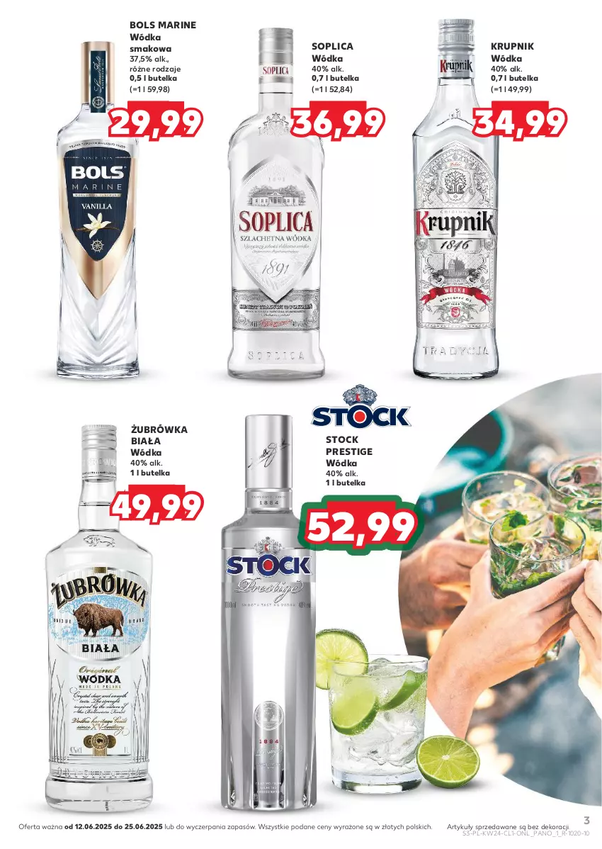 Gazetka promocyjna Kaufland - Barek Kauflandu - ważna 12.06 do 25.06.2025 - strona 3 - produkty: Bols, Krupnik, Soplica, Stock, Wódka