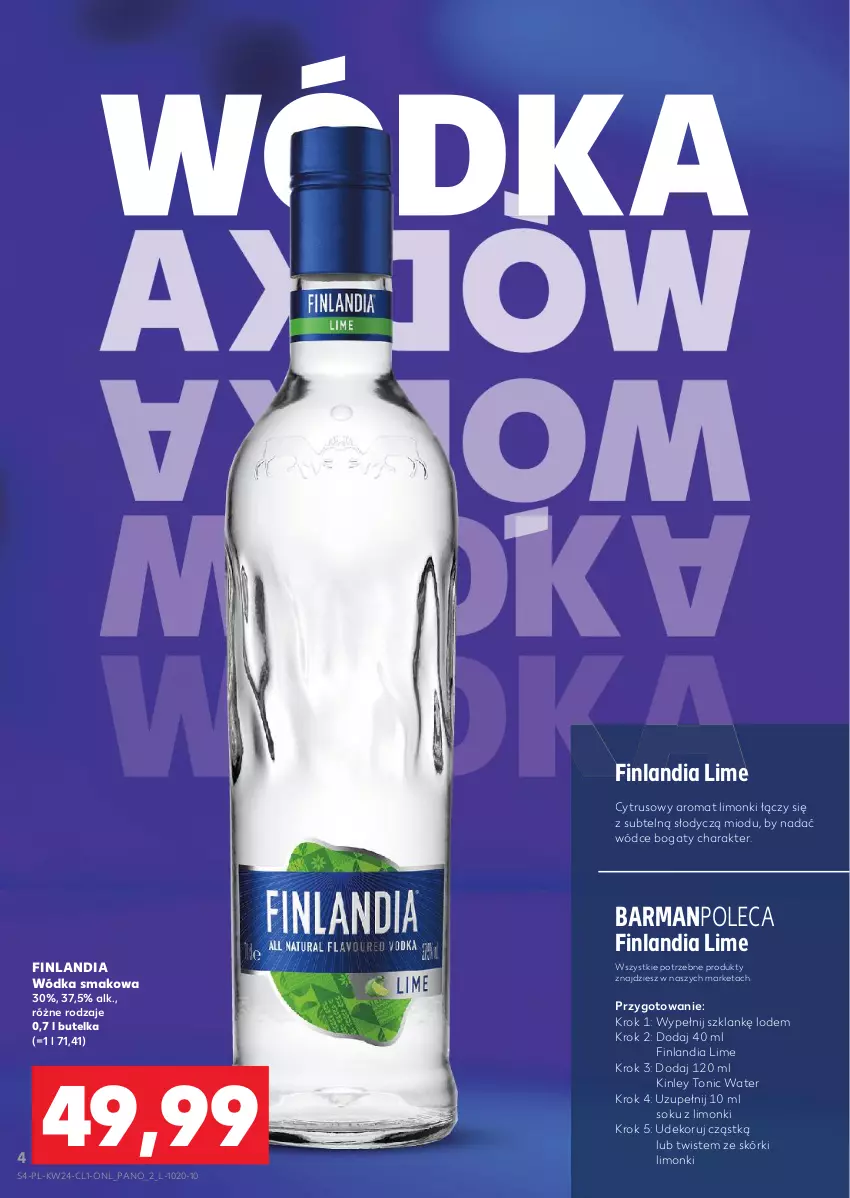 Gazetka promocyjna Kaufland - Barek Kauflandu - ważna 12.06 do 25.06.2025 - strona 4 - produkty: Finlandia, Sok, Wódka