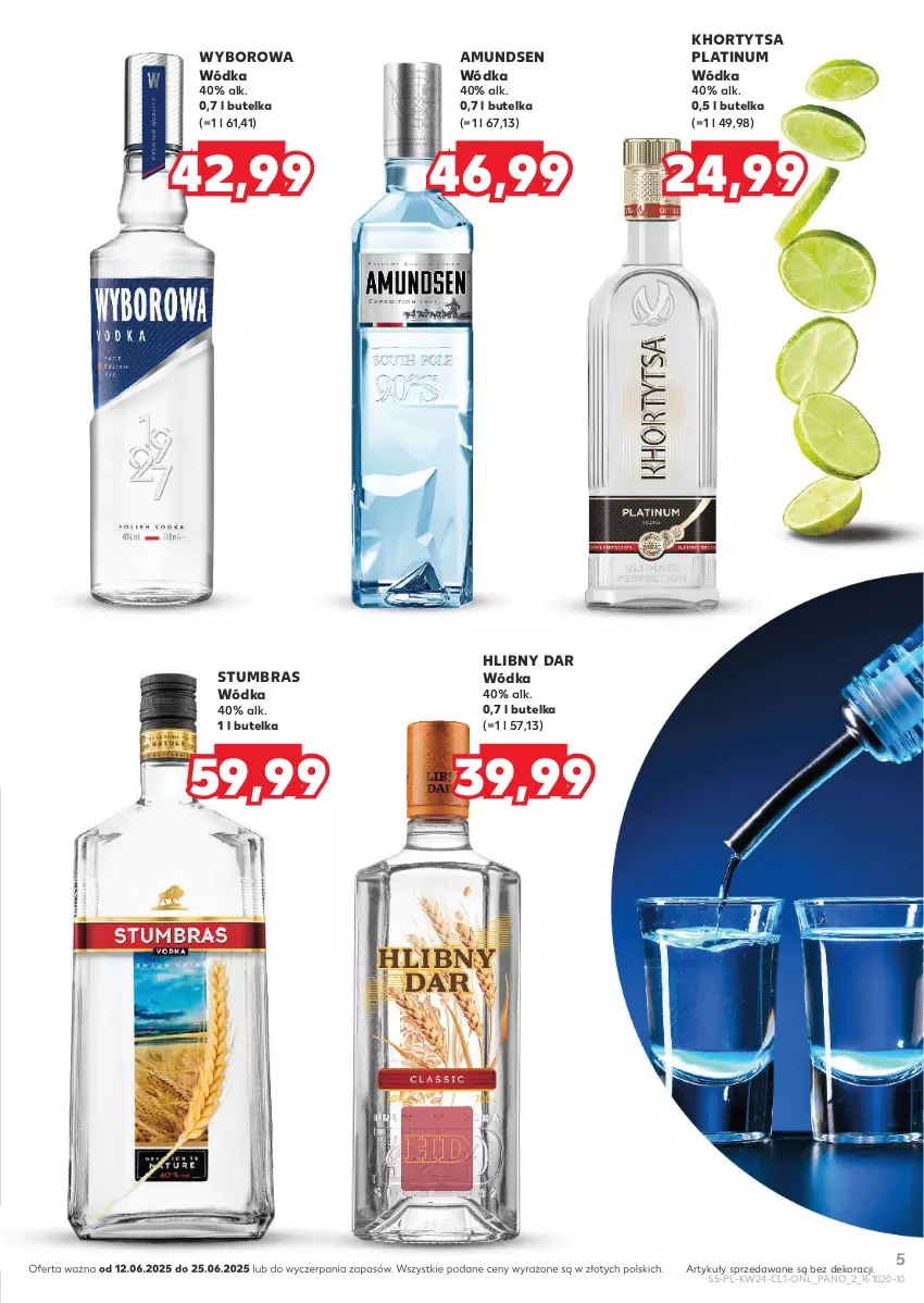 Gazetka promocyjna Kaufland - Barek Kauflandu - ważna 12.06 do 25.06.2025 - strona 5 - produkty: Amundsen, Wódka, Wyborowa
