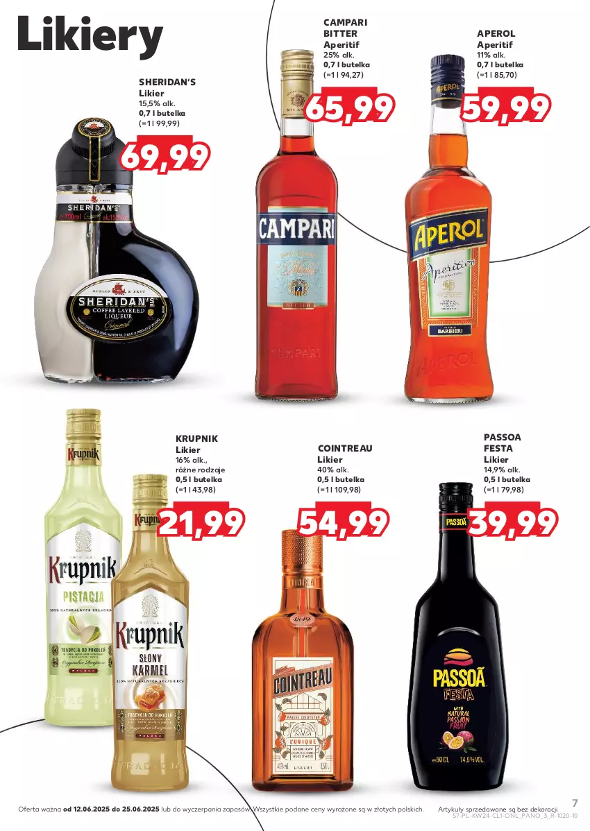 Gazetka promocyjna Kaufland - Barek Kauflandu - ważna 12.06 do 25.06.2025 - strona 7 - produkty: Aperol, Krupnik, Likier