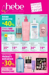 Gazetka promocyjna Hebe - Gazetka - Gazetka - ważna od 03.05 do 03.05.2026 - strona 1 - produkty: Capilarte, Makijaż, Bioderma, Clin, Dermedic, Tołpa, Szampon, Maska, Fa