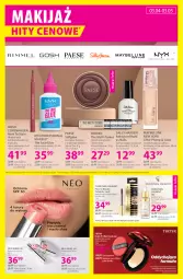 Gazetka promocyjna Hebe - Gazetka - Gazetka - ważna od 03.05 do 03.05.2026 - strona 10 - produkty: Makijaż, Sally Hansen, Ser, Rum, Podkład do twarzy, Serum do twarzy, Bell, Brit, Balsam do ust, Maybelline, Tusz, Velvet, PAESE, Laur, Konturówka do ust, Serum, Odżywka, Bronzer, Gosh, Podkład, Fa