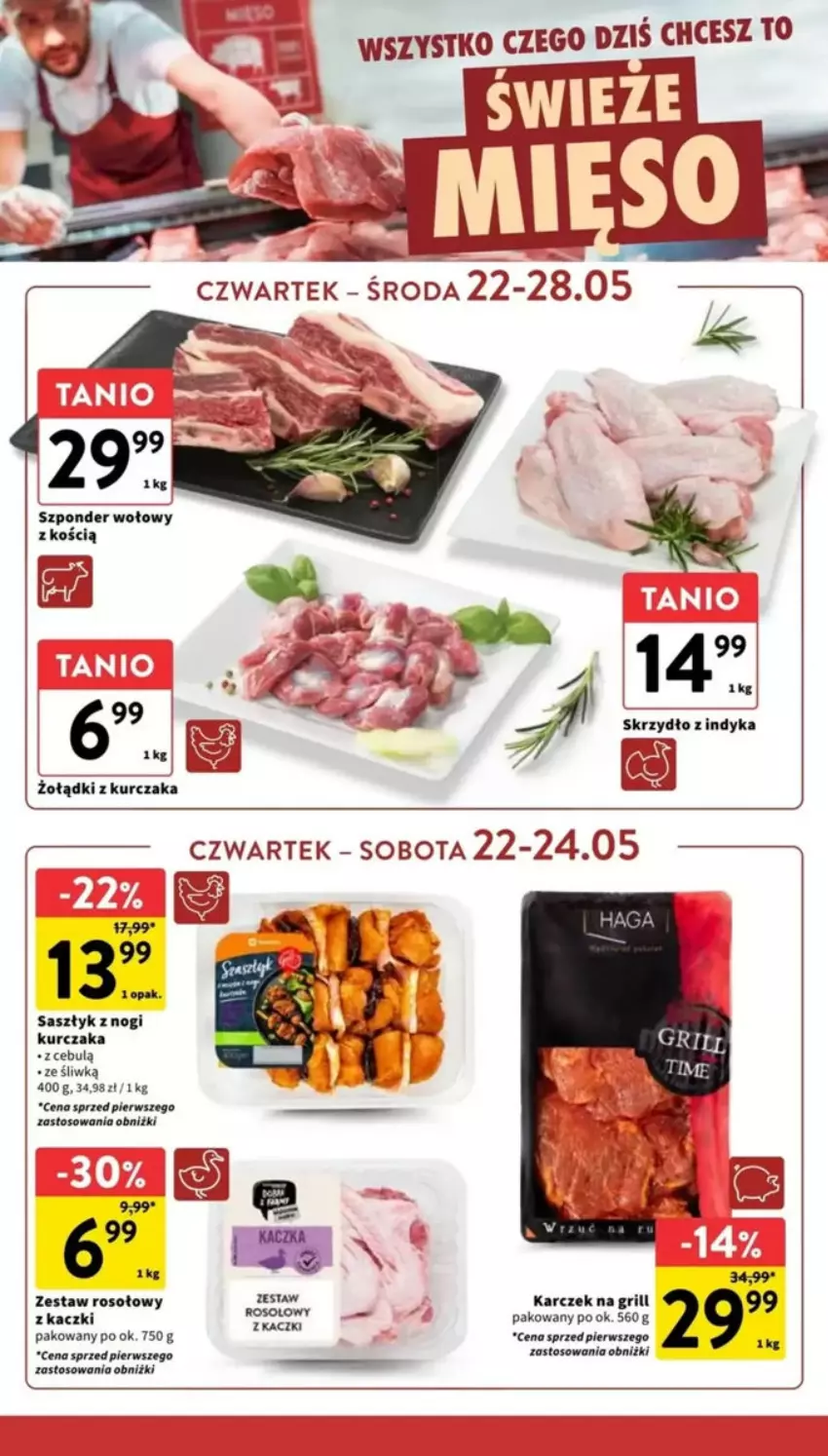 Gazetka promocyjna Intermarche - ważna 22.05 do 28.05.2025 - strona 10 - produkty: Grill, Kurczak