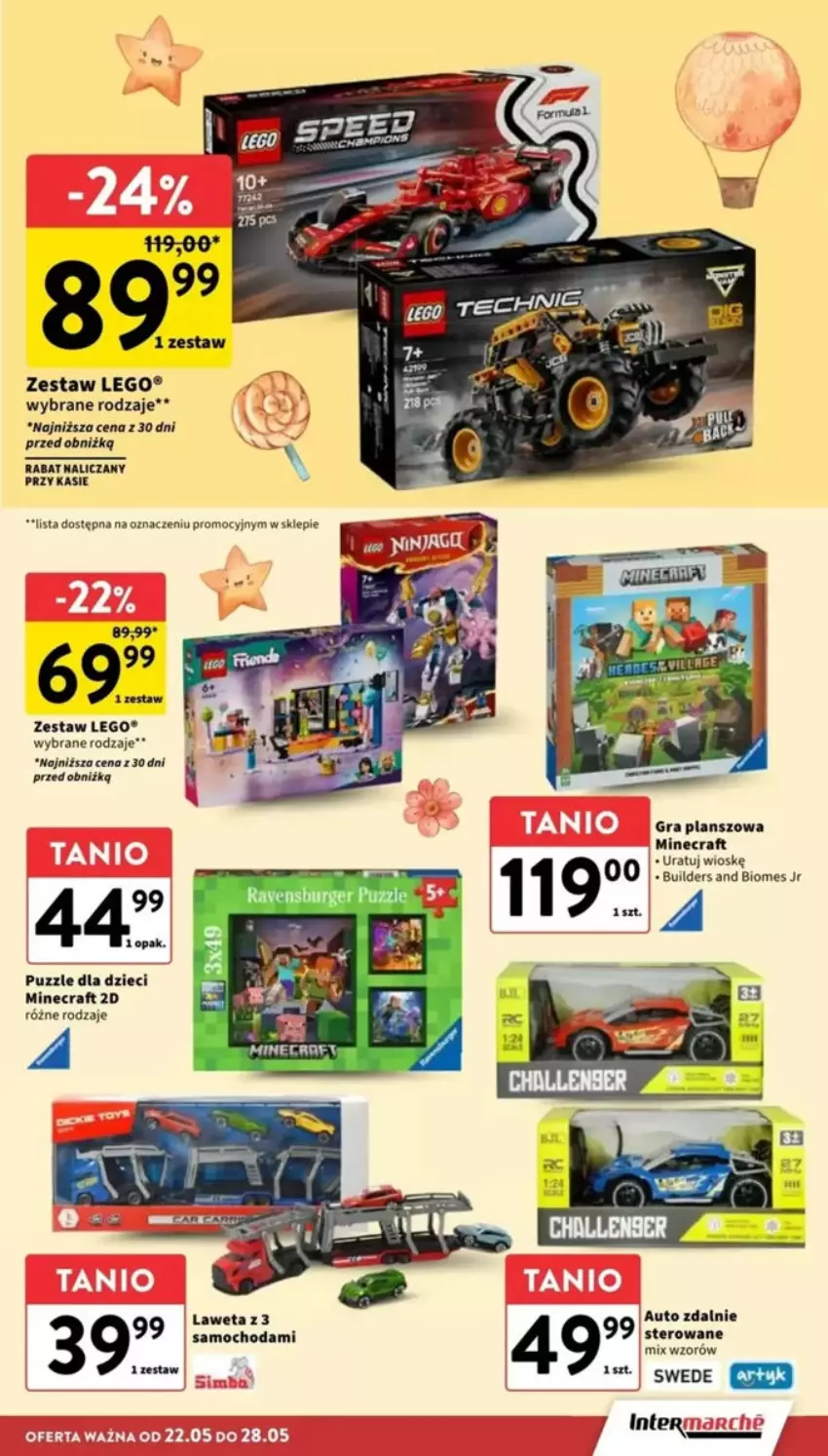 Gazetka promocyjna Intermarche - ważna 22.05 do 28.05.2025 - strona 7 - produkty: Dzieci, Gra, LEGO, Minecraft, Por, Puzzle