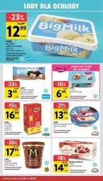 Gazetka promocyjna Intermarche - Gazetka - ważna od 28.05 do 28.05.2025 - strona 17 - produkty: Big Milk, Lody, Oranżada, Hellena, Rolada
