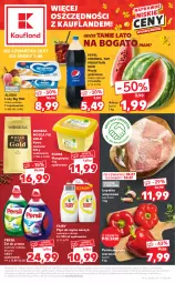 Gazetka promocyjna Kaufland - OFERTA TYGODNIA - Gazetka - ważna od 03.08 do 03.08.2022 - strona 1 - produkty: 7up, Do mycia naczyń, Papryka czerwona, Papryka, Big Milk, Persil, Mirinda, Kawa mielona, Kawa, Płyn do mycia naczyń, Lody, Pepsi, Margaryna, Napój gazowany, Algida, Fairy, Mocca Fix Gold, Płyn do mycia, Flora, Woseba, Arbuz, Grunt, Napój, LG, Fa