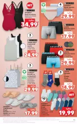 Gazetka promocyjna Kaufland - OFERTA TYGODNIA - Gazetka - ważna od 03.08 do 03.08.2022 - strona 43 - produkty: Klapki, Top, Ser, Gra, Body, Majtki, Karp, Kosz, Bokserki