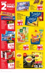 Gazetka promocyjna Kaufland - OFERTA TYGODNIA - Gazetka - ważna od 03.08 do 03.08.2022 - strona 6 - produkty: Lajkonik, Prince Polo, Herbata czarna, Herbatniki, Lipton, Czekolada, Przysnacki, Delicje, Baton, Knoppers, Herbata, Gala, Kakao, Biszkopty, Milka