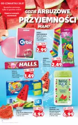 Gazetka promocyjna Kaufland - OFERTA TYGODNIA - Gazetka - ważna od 03.08 do 03.08.2022 - strona 8 - produkty: Cukier, Produkty mrożone, Lody, Mars, Orbit, Cukierki, Arbuz, Halls, Melon, Nestlé