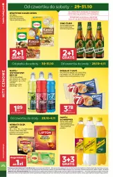 Gazetka promocyjna Stokrotka - Market - Gazetka - ważna od 04.11 do 04.11.2026 - strona 3 - produkty: Piwa, Piwo, Warzywa, Gra, Optima, 7 Days, Schweppes, Lipton, Rogal, Napój izotoniczny, Owoce, Cenos, Napój, Oreo, Mięso