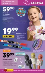 Gazetka promocyjna Biedronka - Okazje tygodnia - Gazetka - ważna od 03.02 do 03.02.2024 - strona 16 - produkty: Zegarek, Przewód, Głośnik, Mikrofon, LANA, Zegar, Psi Patrol