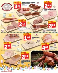 Gazetka promocyjna Topaz - Gazetka - Gazetka - ważna od 23.04 do 23.04.2025 - strona 12 - produkty: Top, Ser, Pasztet, Salceson, Szynka, Rolada, Danio, Kiełbasa