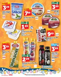 Gazetka promocyjna Topaz - Gazetka - Gazetka - ważna od 23.04 do 23.04.2025 - strona 18 - produkty: Jogurt naturalny, Top, Ser, Piątnica, Jogurt, Mlekovita, Mascarpone, Napój jogurtowy, Napój, Mleko, Fa