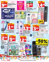 Gazetka promocyjna Topaz - Gazetka - Gazetka - ważna od 23.04 do 23.04.2025 - strona 30 - produkty: Mydło w płynie, Top, Papier, Str8, Sito, Taft, Papier toaletowy, Velvet, Szynka, Rolki, Mola, Chusteczki, Always, Szampon, Podpaski, Maszynka, Odżywka, Mydło, Nivea, Lakier, LG