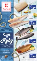 Gazetka promocyjna Kaufland - RYBY - Gazetka - ważna od 14.07 do 14.07.2021 - strona 1 - produkty: Polędwica, Tusz, Sandacz filet, Pstrąg, Dorsz, Sandacz